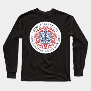 Commemorating the Coronation of king Charles III Long Sleeve T-Shirt